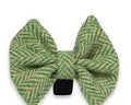 The Highland Tweed Bowtie Collar Set